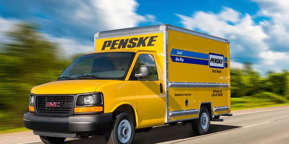 12 Foot Moving Truck Rental Penske Truck Rental