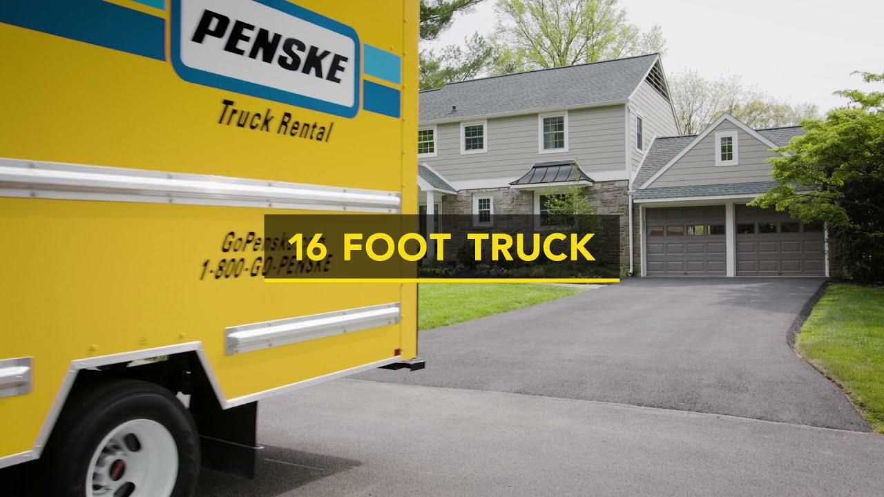 budget rental truck 16 foot