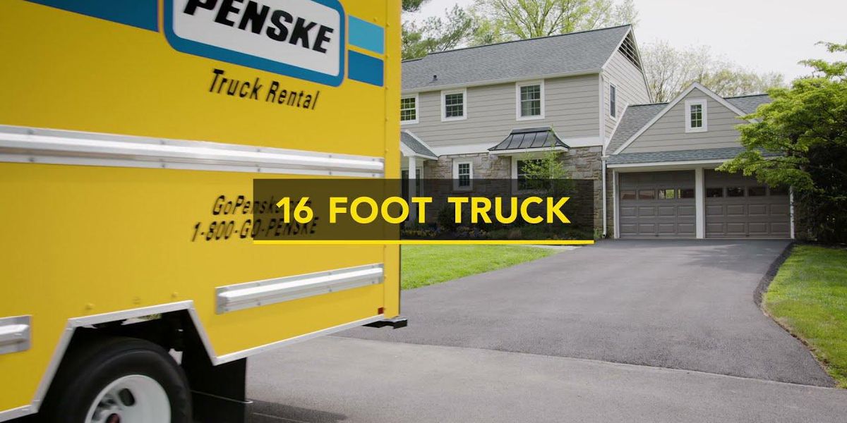 16 Foot Moving Truck Rental - Penske Truck Rental