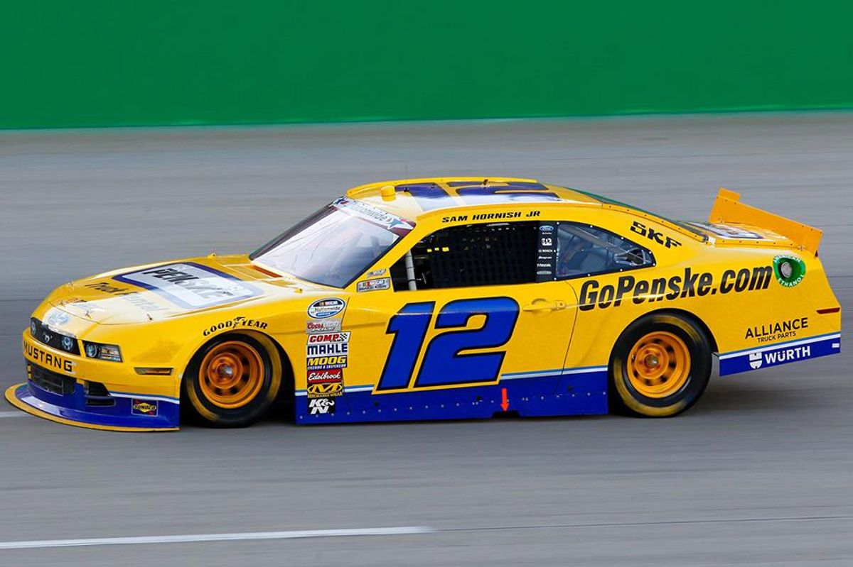 Veterans Enjoy Penske Race Shop Tour