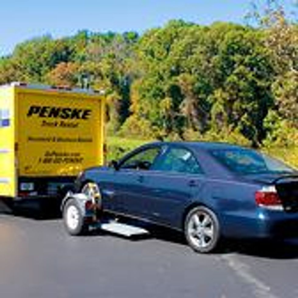 Tow Dolly Rental and Instructions Penske Truck Rental Penske Truck